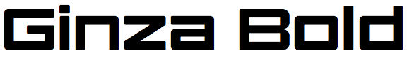 Ginza Bold