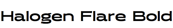 Halogen Flare Bold