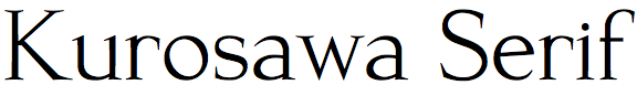 Kurosawa Serif