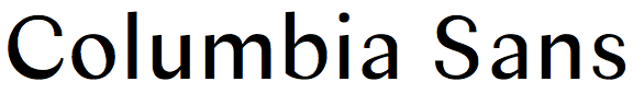 Columbia Sans