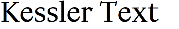 Kessler Text