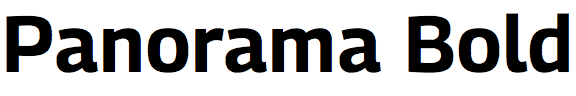 Panorama Bold