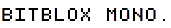 Bitblox Monospaced