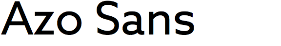 Azo Sans