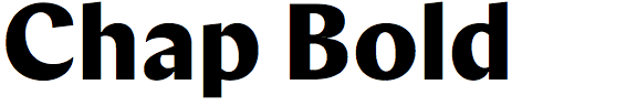 Chap Bold