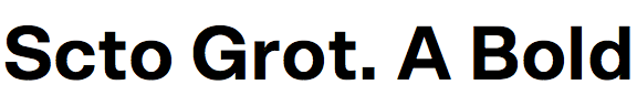 Scto Grotesk A Bold