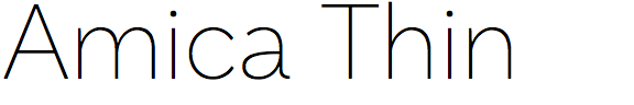 Amica Thin