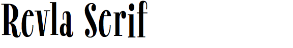 Revla Serif