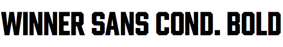 Winner Sans Condensed Bold