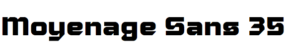 Moyenage Sans 35