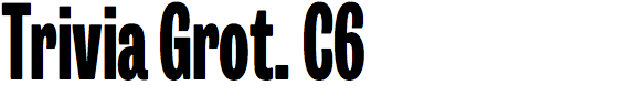 Trivia Grotesk C6
