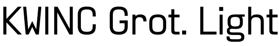 KWINC Grotesk Light