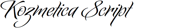 Kozmetica Script