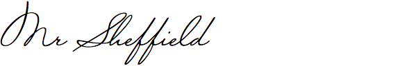 Mr Sheffield