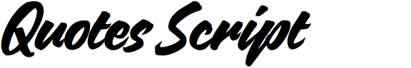 Quotes Script
