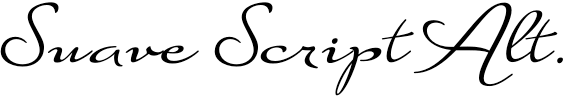 Suave Script Alternate