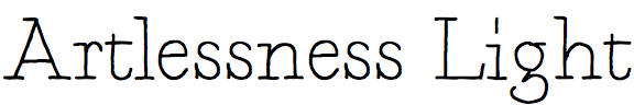 Artlessness Light