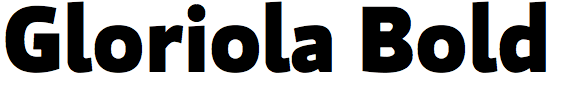 Gloriola Bold