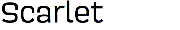 Scarlet