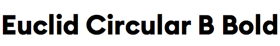 Euclid Circular B Bold