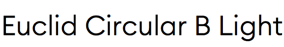 Euclid Circular B Light