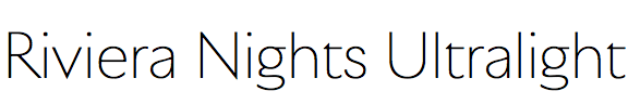 Riviera Nights Ultralight