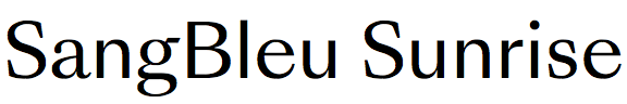 SangBleu Sunrise