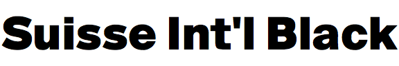 Suisse Int'l Black