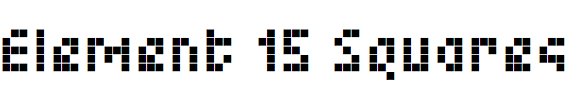 Element 15 Squares