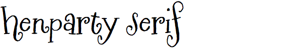 Henparty Serif