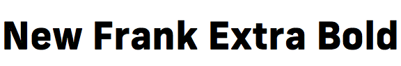 New Frank Extra Bold