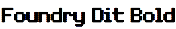 Foundry Dit Bold