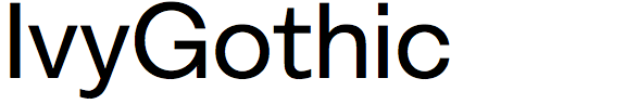 IvyGothic