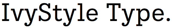 IvyStyle Typewriter