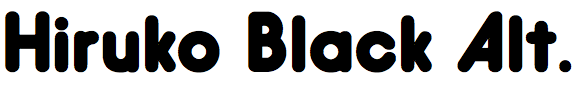 Hiruko Black Alternate