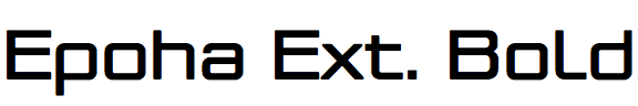 Epoha Extended Bold