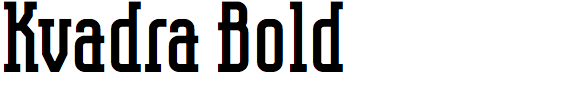 Kvadra Bold