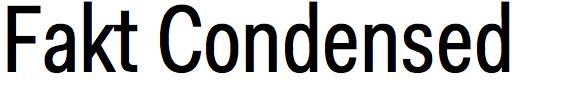 Fakt Condensed