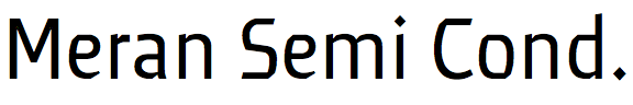 Meran Semi Condensed