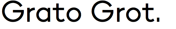 Grato Grotesk