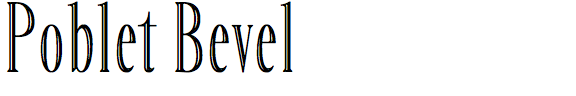 Poblet Bevel