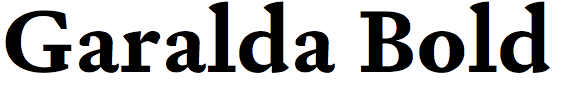 Garalda Bold