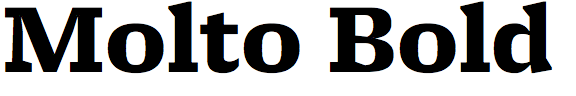 Molto Bold