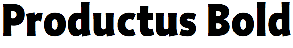 Productus Bold