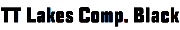 TT Lakes Compressed Black