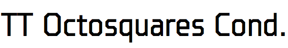 TT Octosquares Condensed