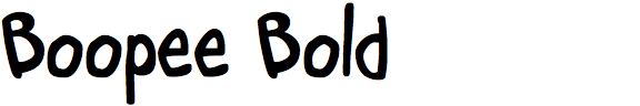 Boopee Bold