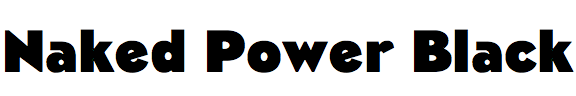 Naked Power Black