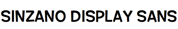 Sinzano Display Sans