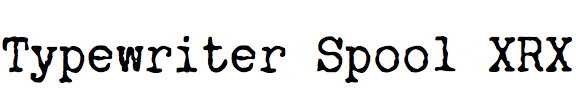 Typewriter Spool XRX